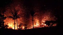 Volcán destruye docenas de casas y amenaza muchas más en Hawái