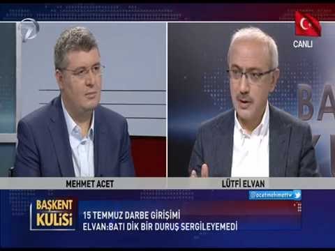 Kalkınma Bakanı Lütfİ Elvan ''Batı Dik Duruş Sergileyemedi''
