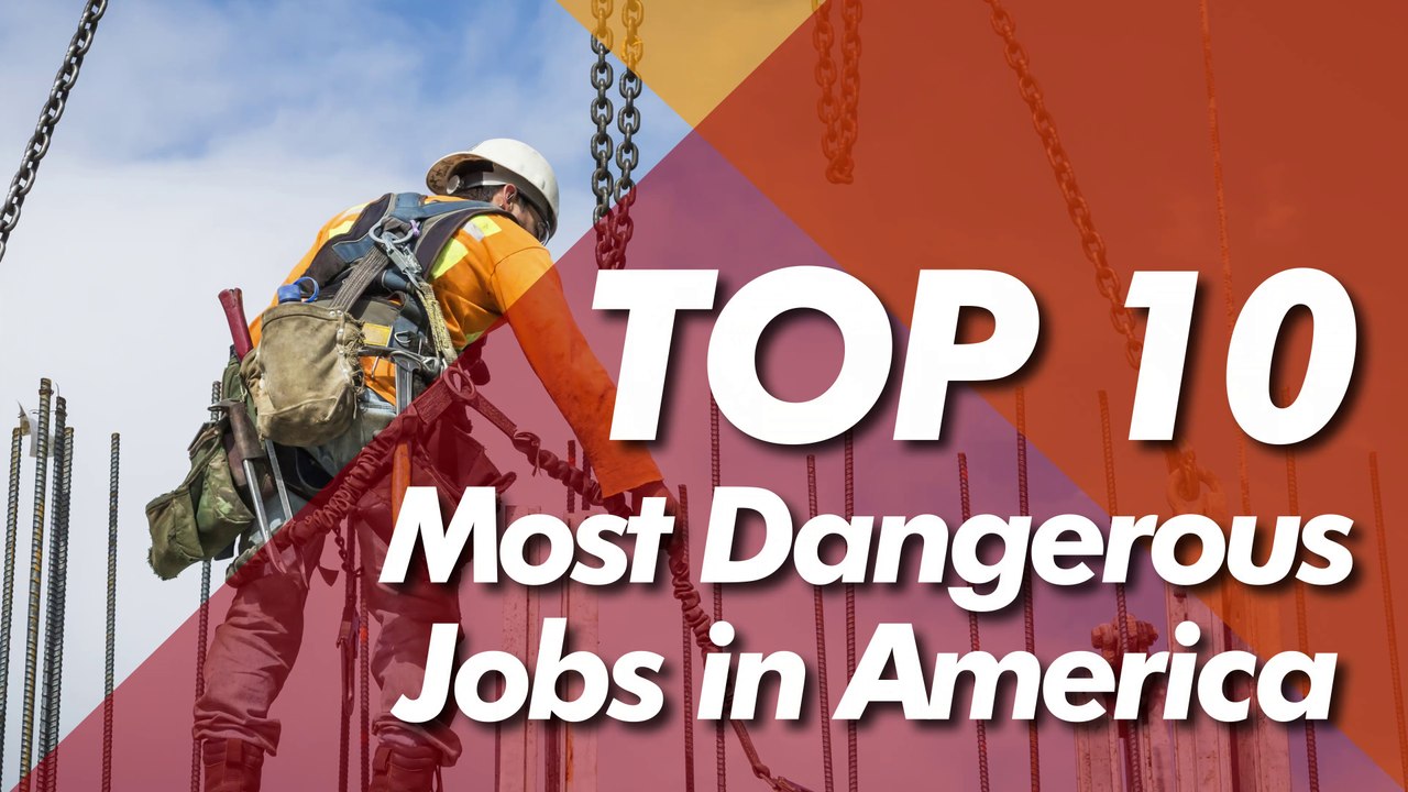 Top 10 Most Dangerous Jobs in America video Dailymotion
