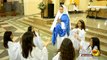 Em missa diferente na Catedral de Cajazeiras, crianças protagonizam liturgias e apresentações