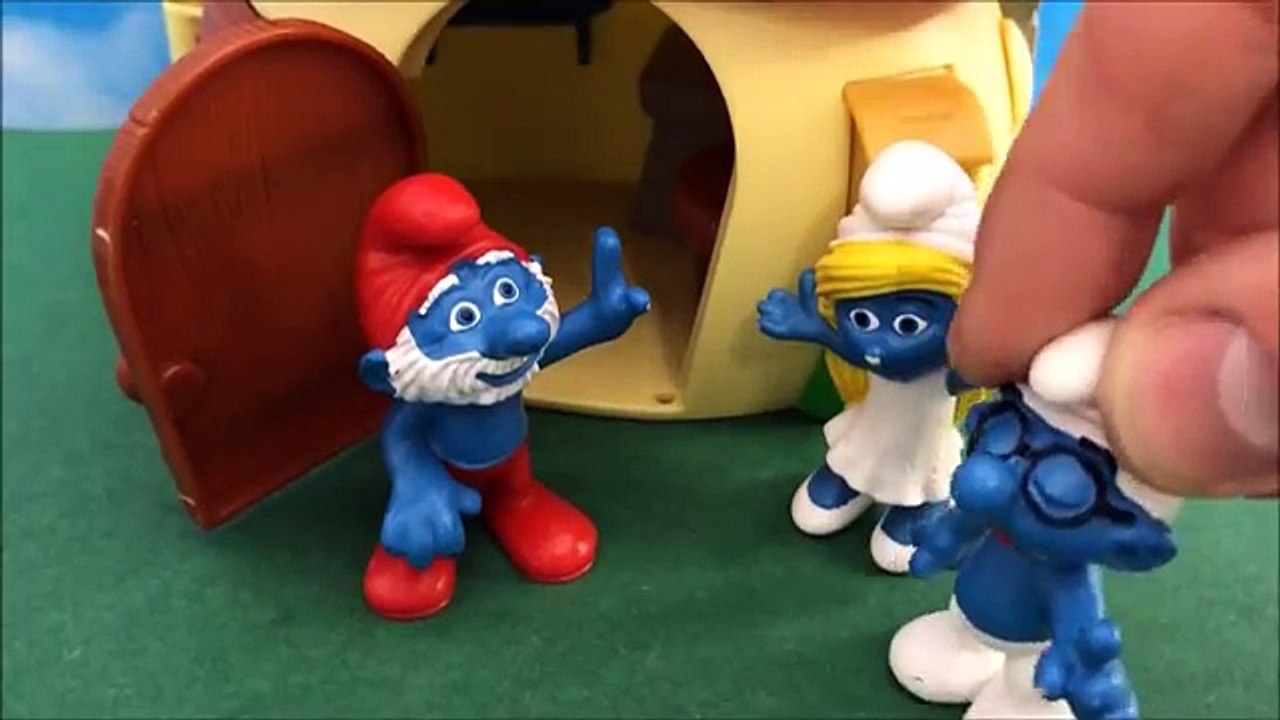 Smerfy i Strazak Sam Bajka po Polsku - Maruda ucieka od pracy