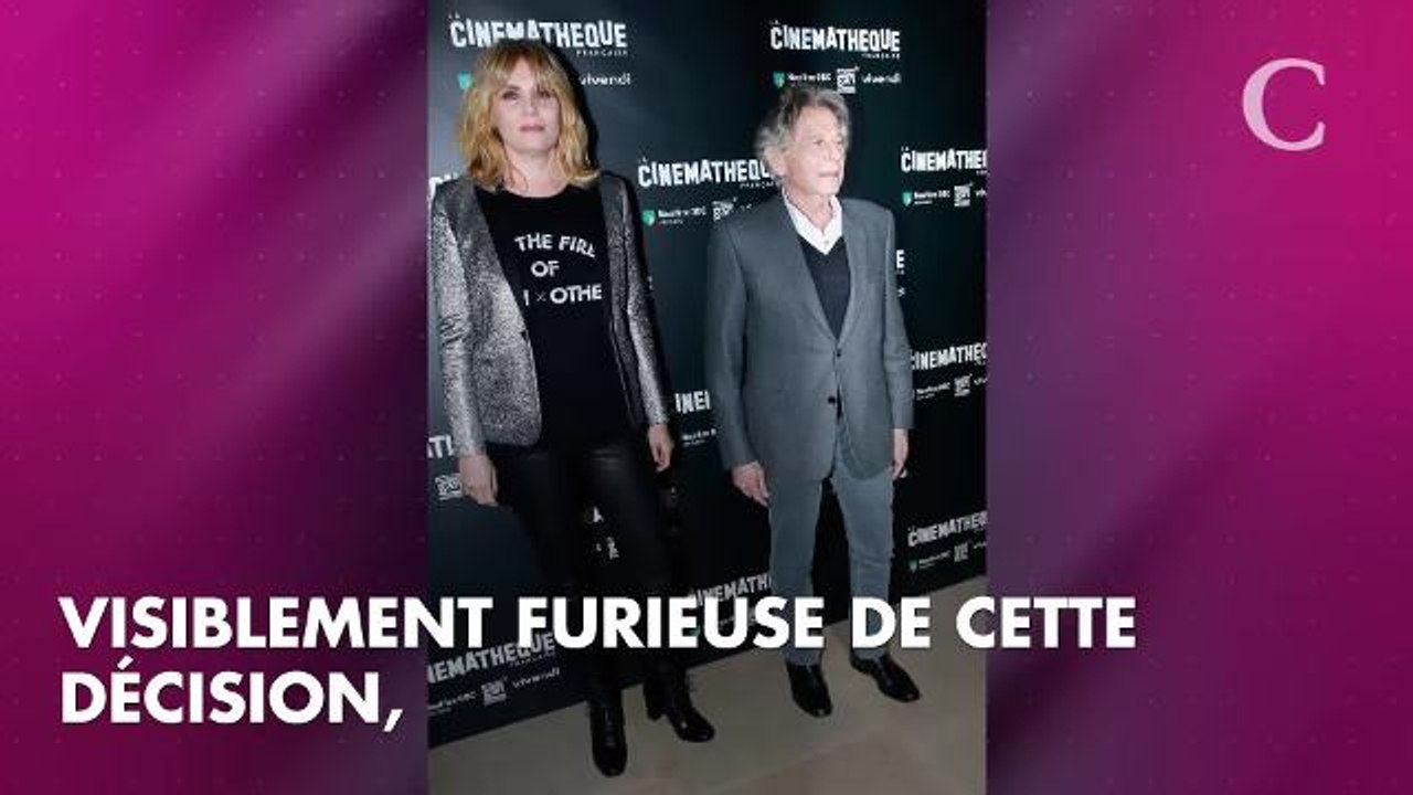Emmanuelle Seigner prend la défense de Roman Polanski suite à son exclusion de l'Académie des Oscars