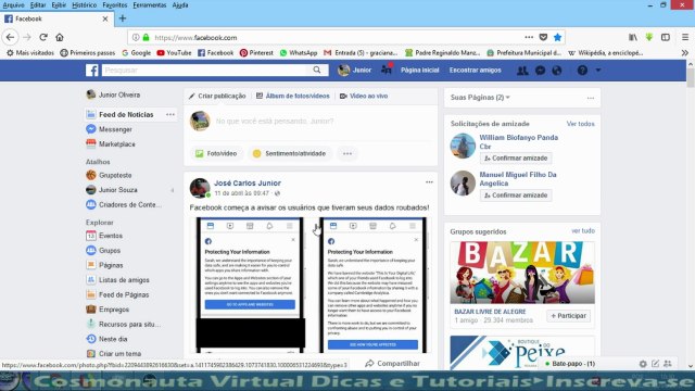 Impedir curtidas e comentários na foto de perfil do Facebook (atualizado)