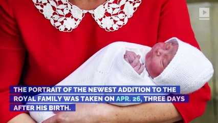 First Portraits of Prince Louis Have Been Released