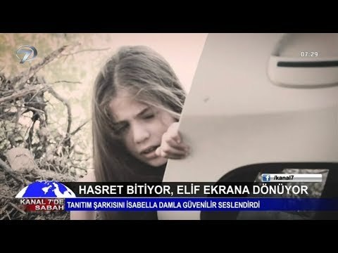 Hasret bitiyor, Elif ekrana dönüyor.