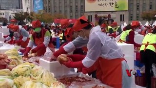 首尔泡菜节延续韩国传统文化