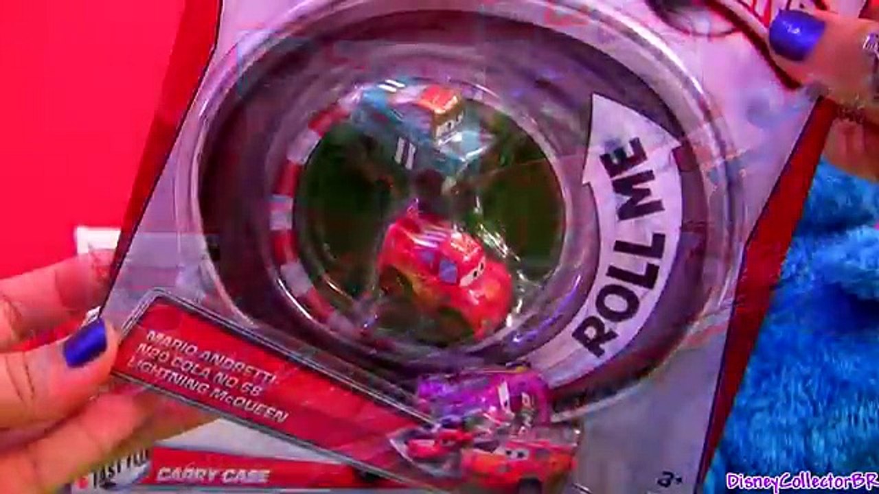 Micro Drifters Carry Case Radiator Springs Snot Rod, WINGO, Ramone Disney Cars 2 Display Pixar