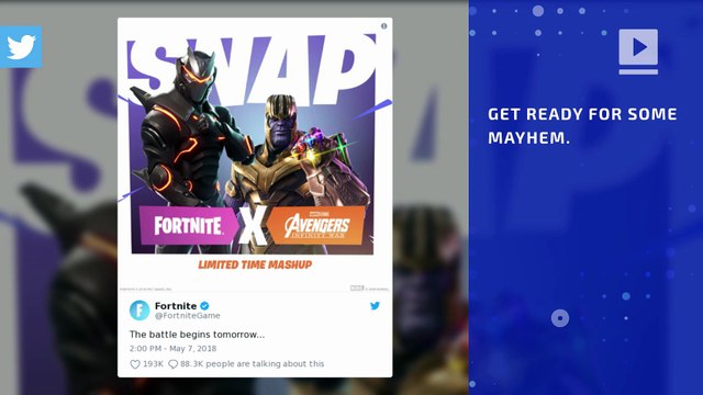Thanos is Coming to ‘Fortnite’ Thanks to a Collaboration With Marvel