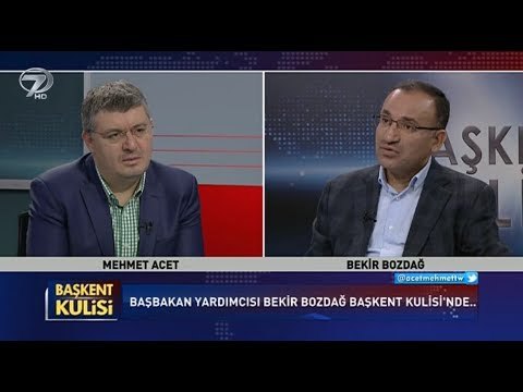Başkent Kulisi - Bekir Bozdağ - 10 Aralık 2017