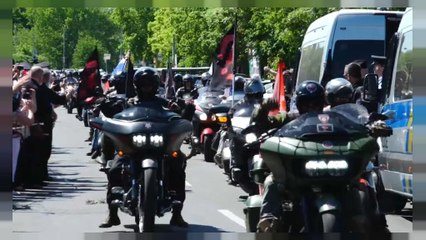 El polémico viaje de los "lobos nocturnos", los "moteros del Kremlin"