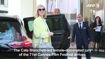 Female-dominated jury arrives at Cannes Film Festival