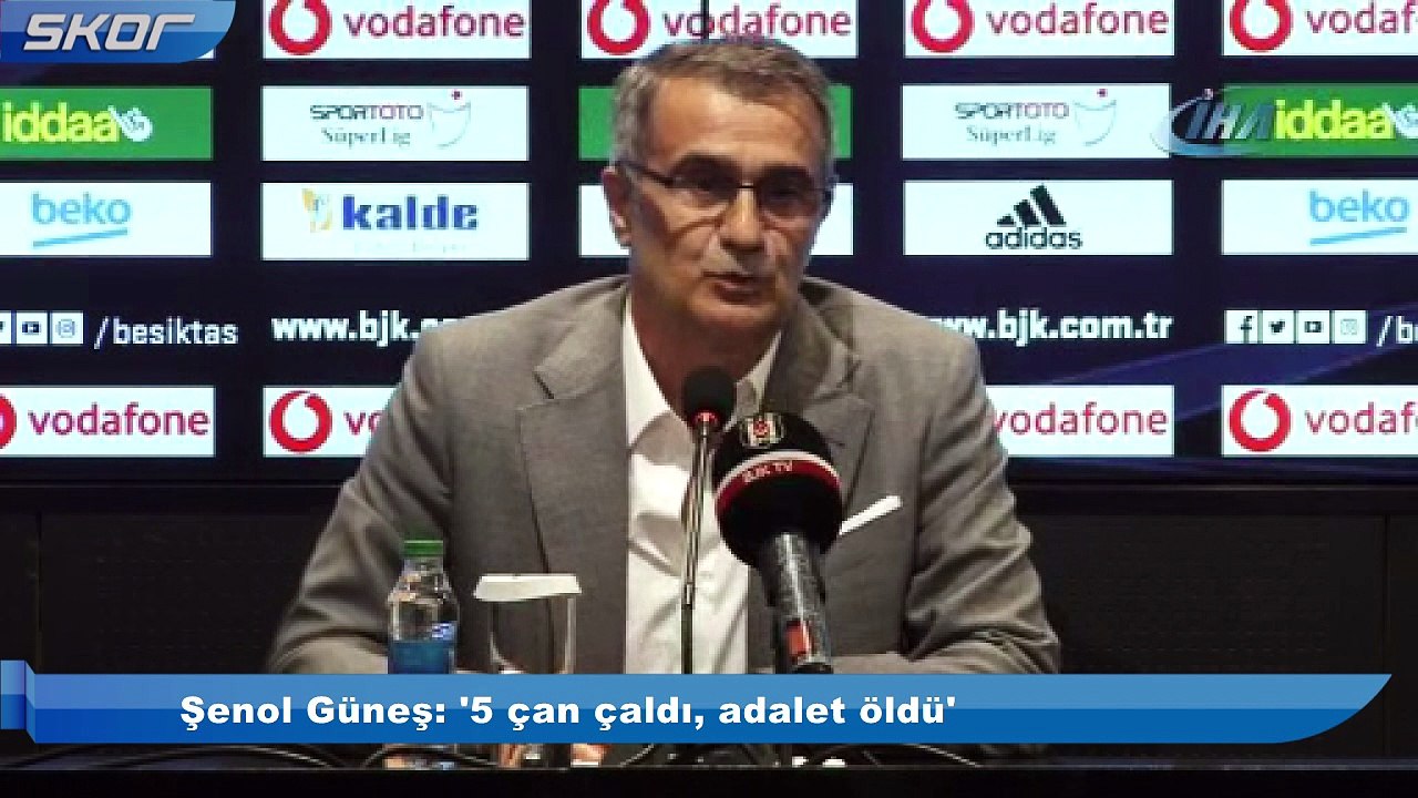 Şenol Güneş: '5 çan çaldı, adalet öldü'