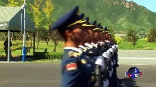 中国开放阅兵训练基地供外媒采访