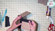 Exploding Box Mini Album | Cómo hacer una caja explosiva | Tutorial Scrapbook | Luisa PaperCrafts