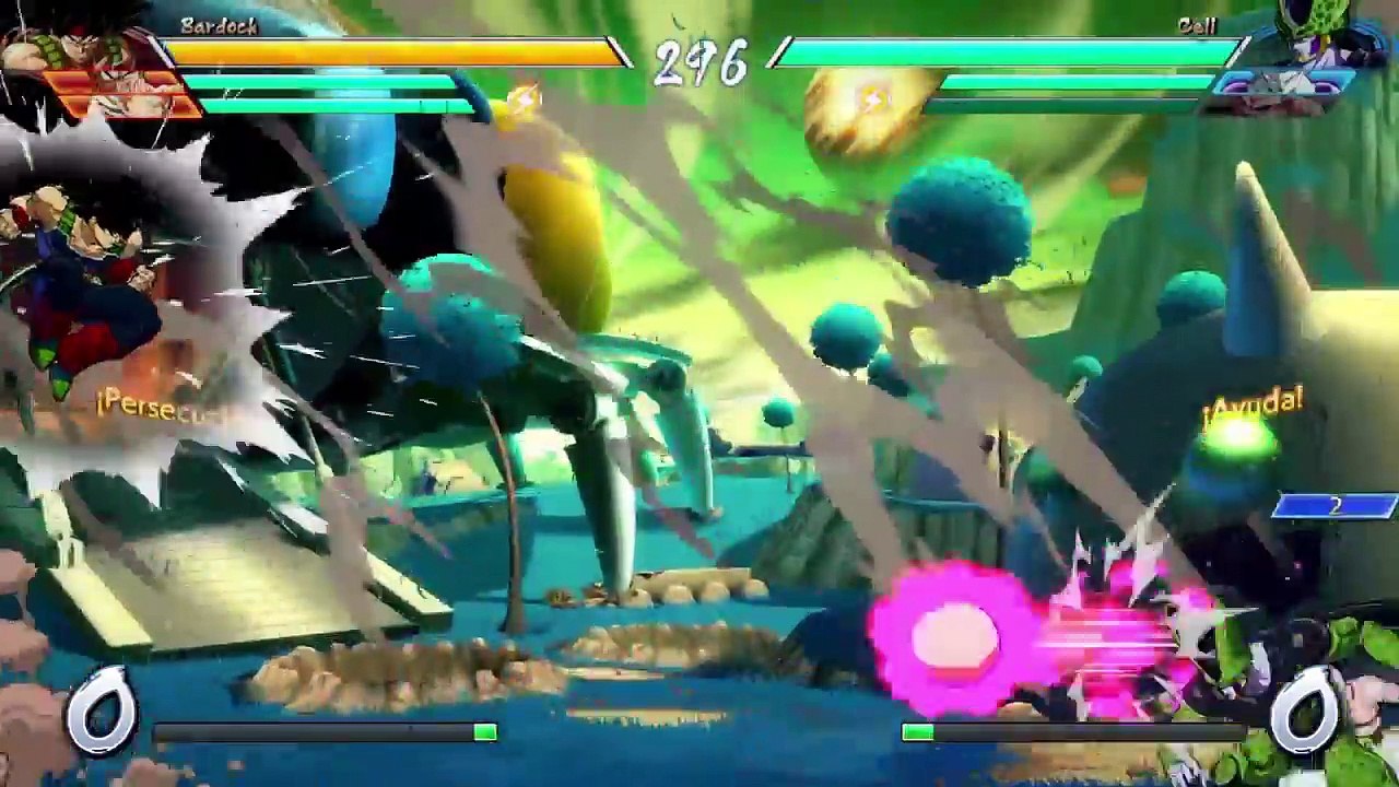 Dragon Ball FighterZ Bardock Gameplay Arcade Hard Mode PS4 2018