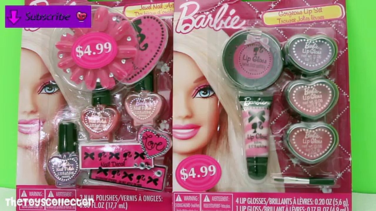 Barbie discount lipstick set