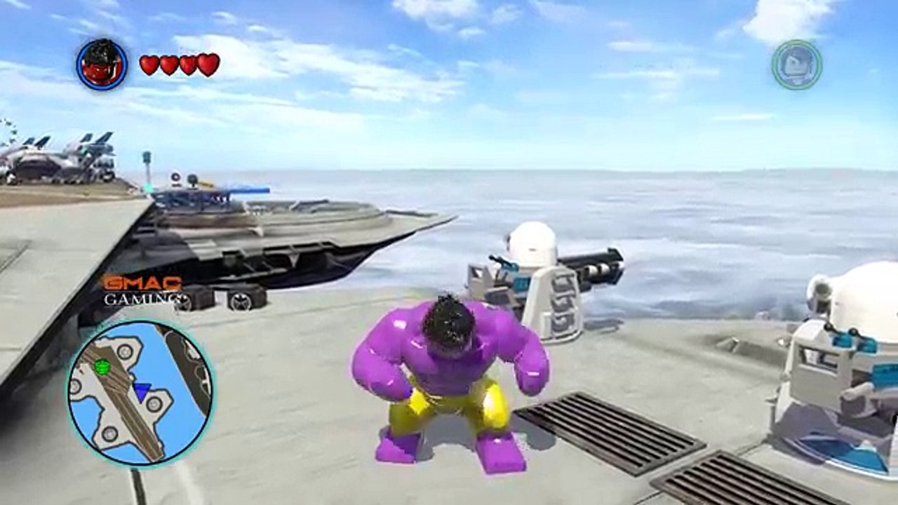 HULK Transformation vs PURPLE HULK (Transformation) LEGO Marvel Super Heroes