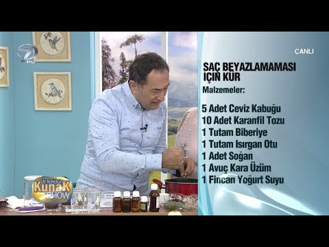 Saç Beyazlamasını Engelleyen Doğal Kür Tarifi