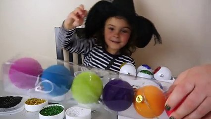 DIY Halloween Decorations Glitter Spooky Eyes, last minute halloween ideas