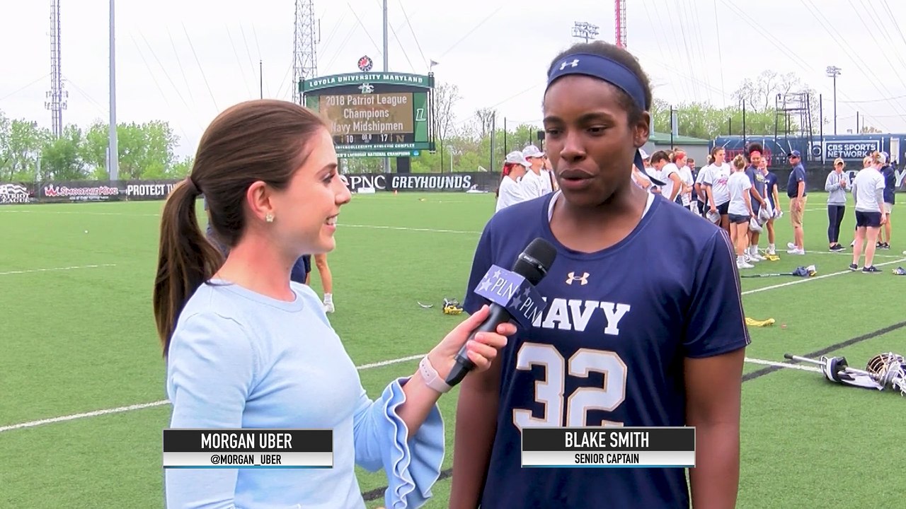 Navy's Blake Smith spoke with the PLN after PL Women's Lacrosse Championship