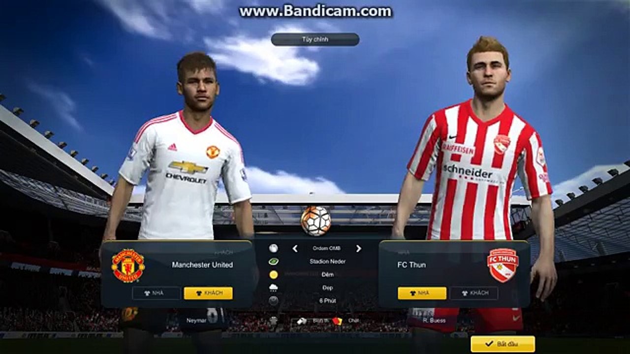 Game bóng đá đá banh Mu đại chiến sinh tử cực hay 480
