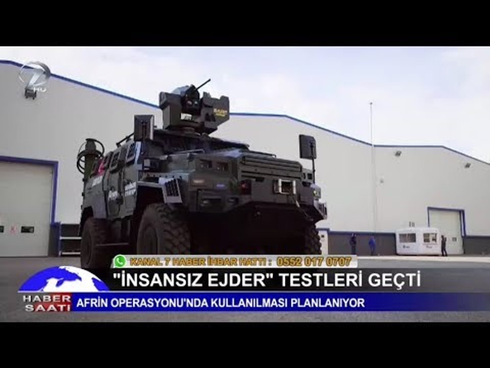 İnsansız 'Ejder Yalçın' Göreve Hazır