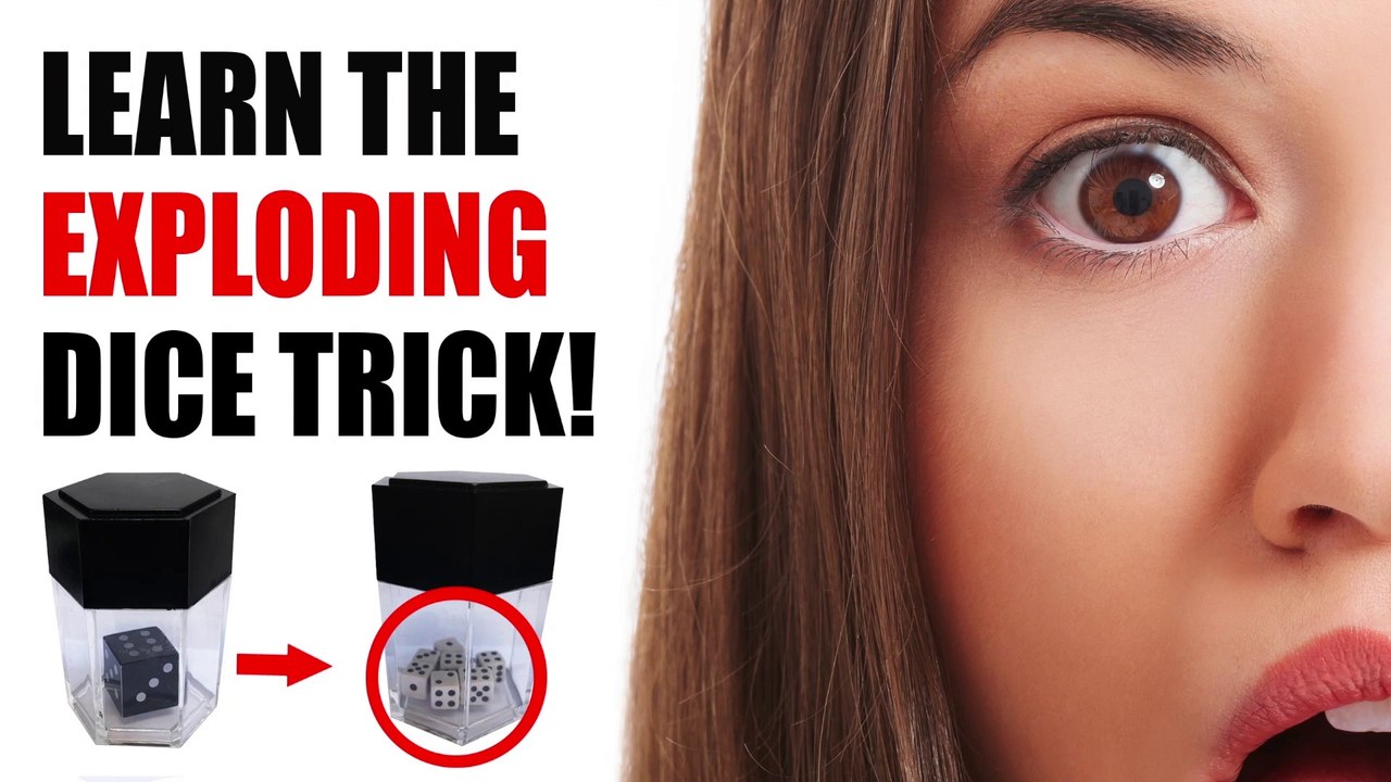 Learn The Exploding Magic Dice Trick!