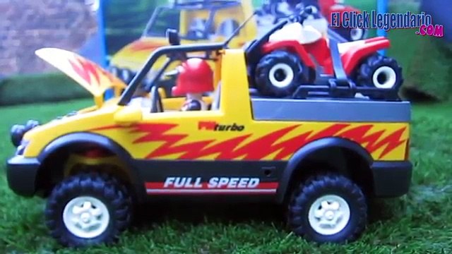 Camioneta Pick-up de aventuras [Playmobil ® 4228]