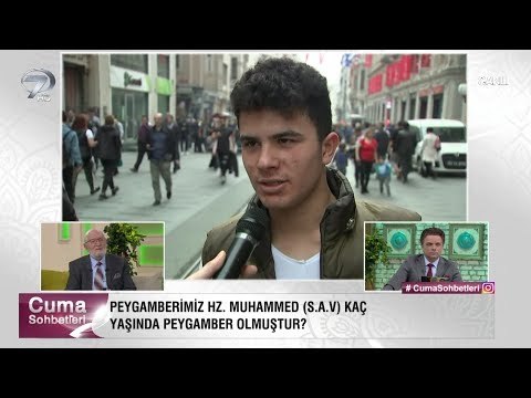 Vatandaşlarımıza Sorduk. Hz. Muhammed (S.A.V) Kaç Yaşında Peygamber Olmuştur?