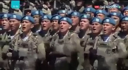 Міне,  қазақ армиясының рухы. Мен Қазақпын әні.