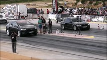 Tesla Model X P100D Drag Racing Fátima 06.05.2018