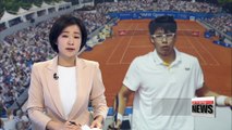 Tennis star Chung Hyeon moves up one spot on ATP world rankings to 21st