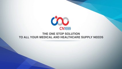 CN1699 - The one-stop solution to all your medical supply needs.