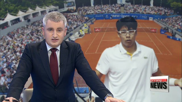 Tennis star Chung Hyeon moves up one spot on ATP world rankings to 21st