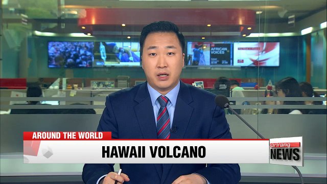 Kilauea volcano destroys more than 35 homes and buildings as it continues to spew lava