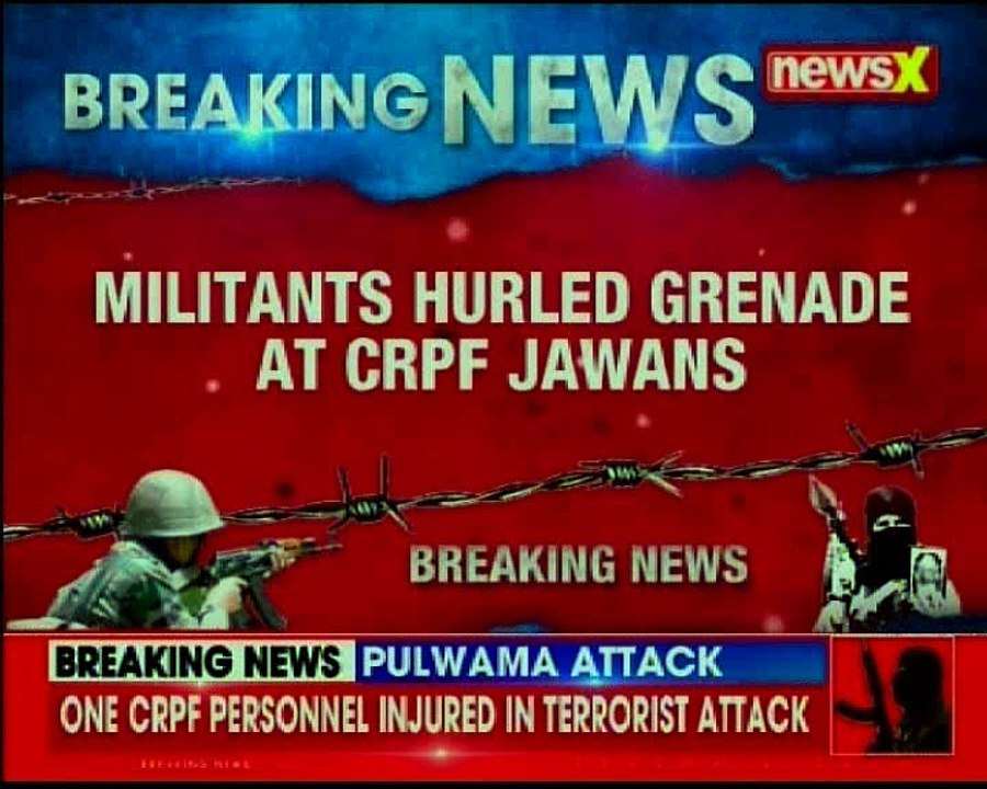Militants hurled grenade at police & CRPF personnel deployed for law and order in Pulwama district