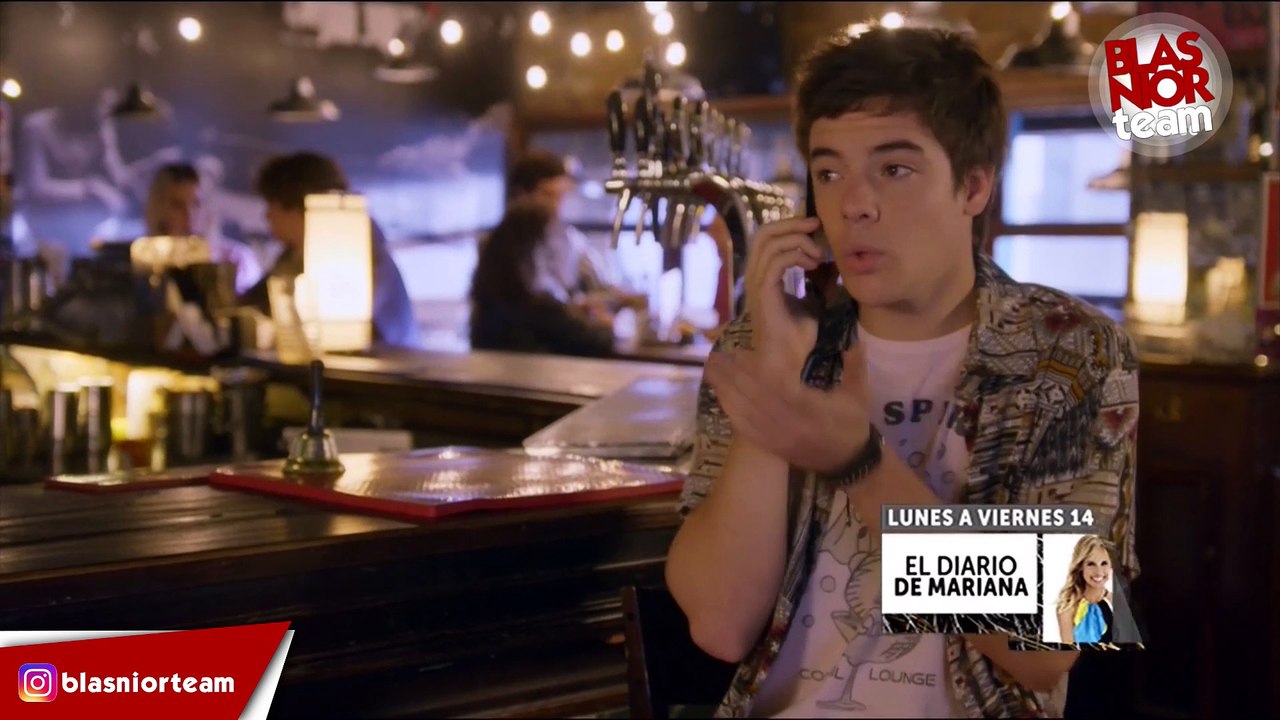 Junior le cuenta a Blas que las cosas con Chipi no andan bien