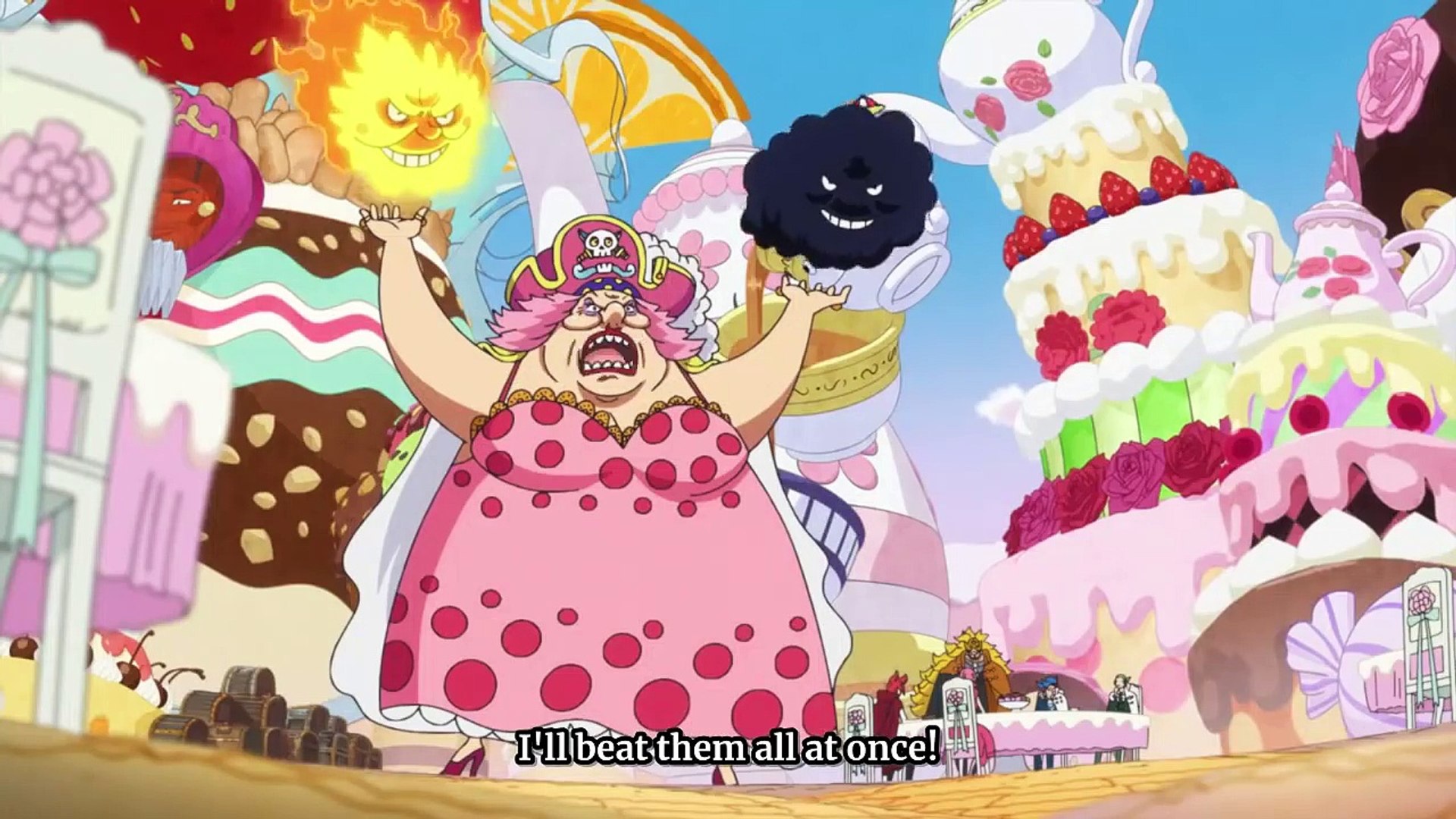 Katakuri Vs Luffy Jinbe Saves Luffy One Piece 3 Video Dailymotion