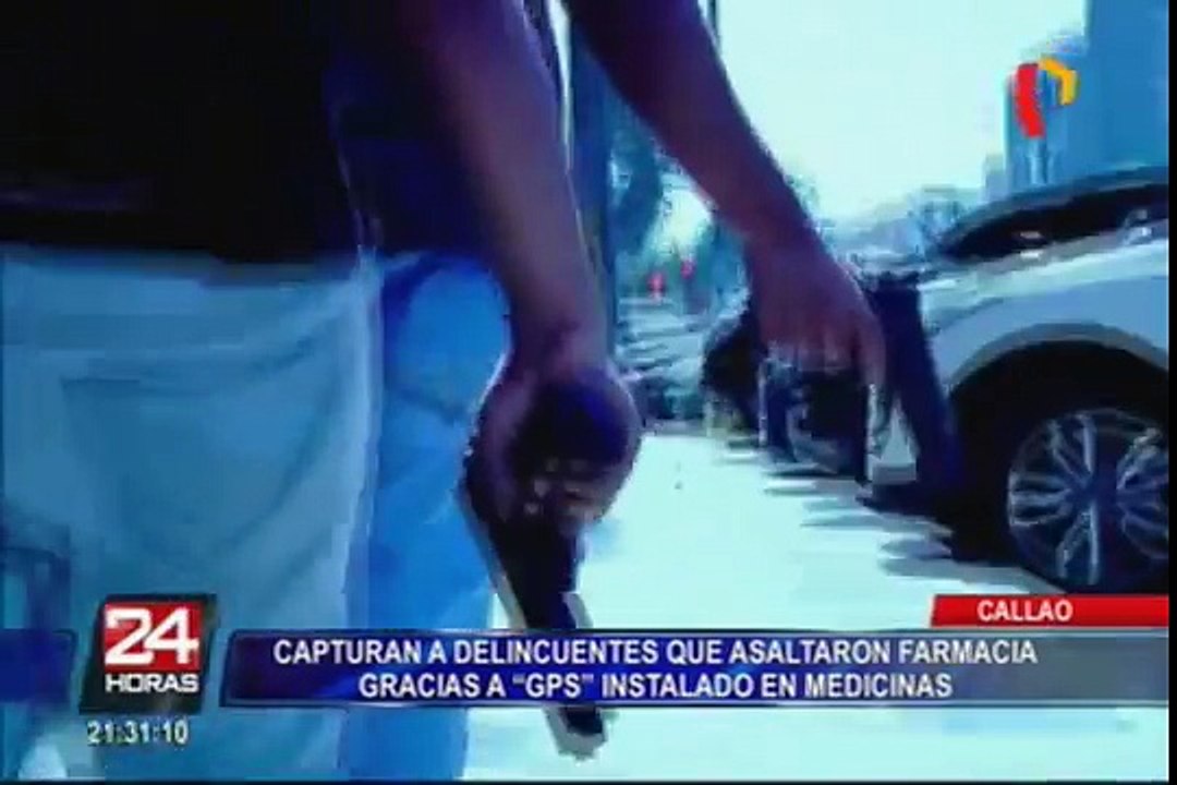 Callao: capturan a delincuentes que robaron farmacia gracias a GPS en cajas de medicinas