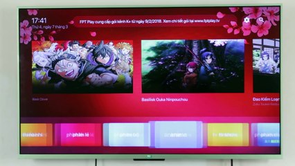 Giới thiệu tính năng truyền hình FPT Play BOX | 4k - 2018