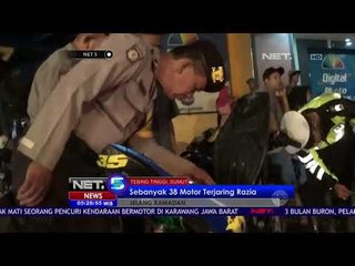 Sebanyak 38 Motor Terjaring Razia Jelang Ramadan  - NET 5