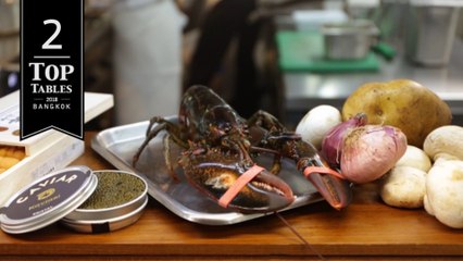 Top Tables 2018 2nd place : Le Normandie (Mandarin Oriental)