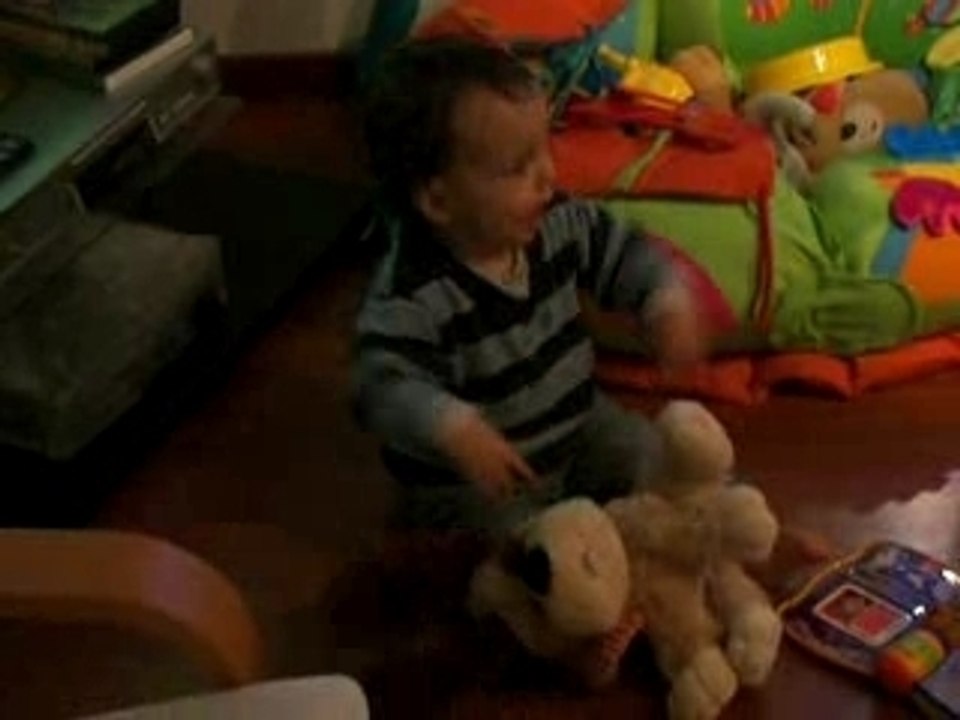 Alix et son chien musical