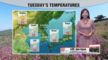 Typical springtime weather on Korea's Parents' Day _ 050818