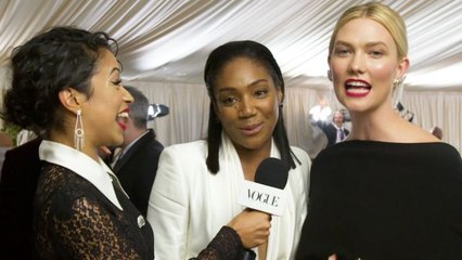 Tiffany Haddish and Karlie Kloss on Trying to Dance With Michael B. Jordan