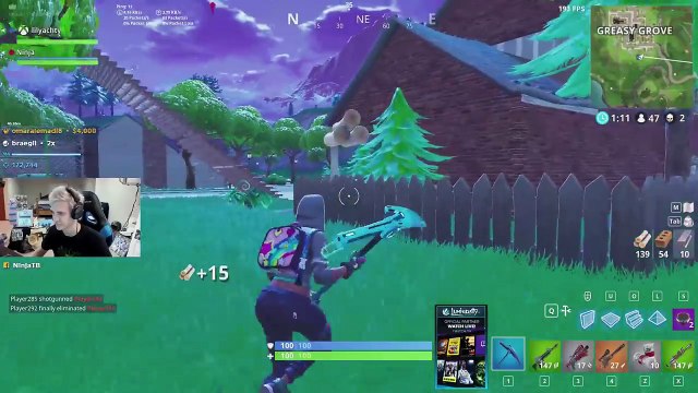 Ninja Plays Duos With Lil Yachty - Fortnite Battle Royale Gameplay