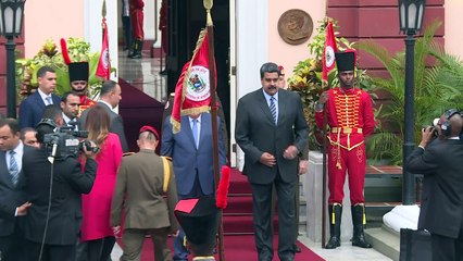 Presidente palestino visita Venezuela entre tensiones con EEUU