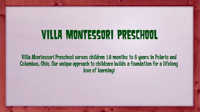 montessori preschool columbus ohio