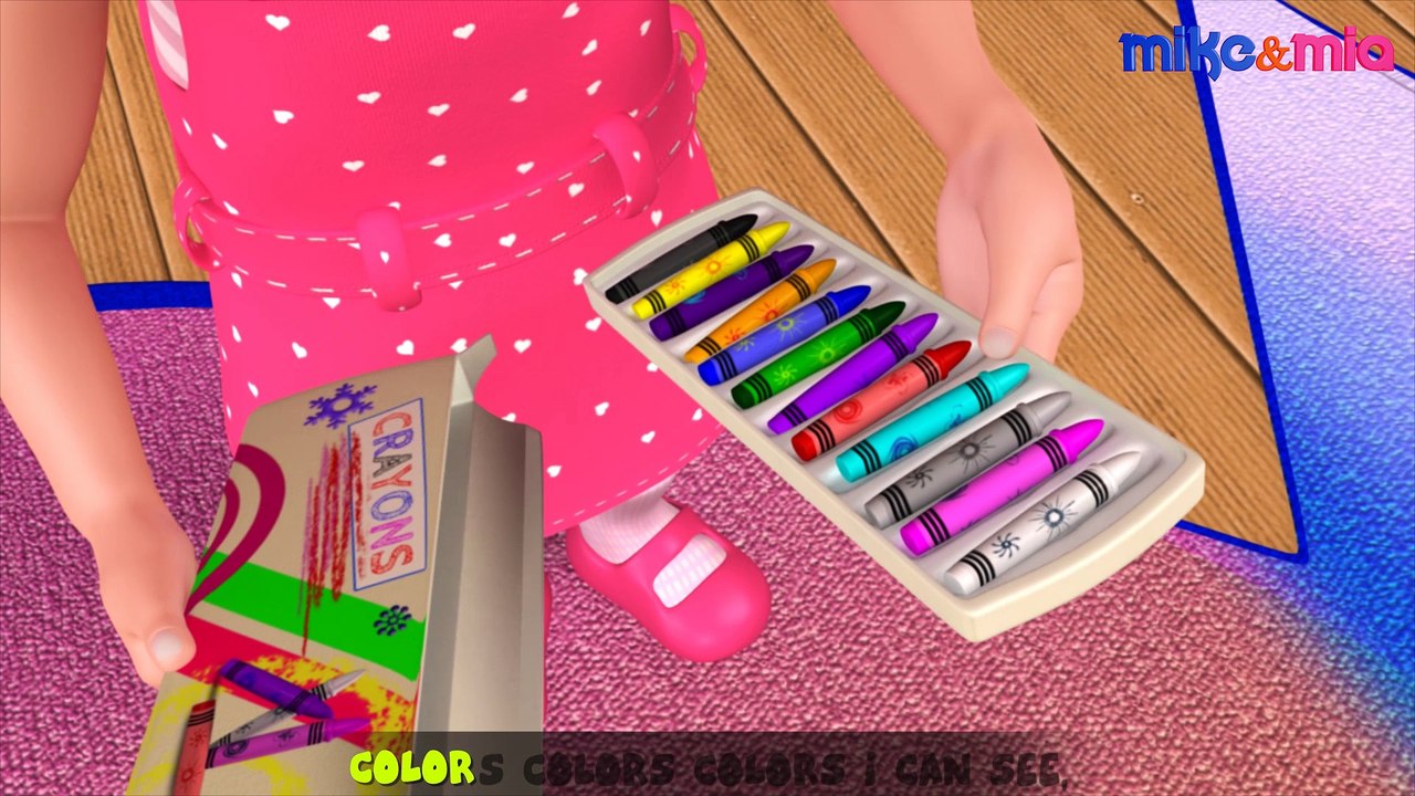 Learn Colors With Mike and Mia | Colors Songs Collection | Colours Nursery Rhymes for kids