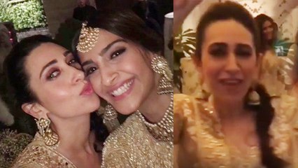 Sonam Kapoor: Karishma Kapoor का छाया जादू, तारीफां गाने पर लगाए ठुमके; Watch Video । Boldsky